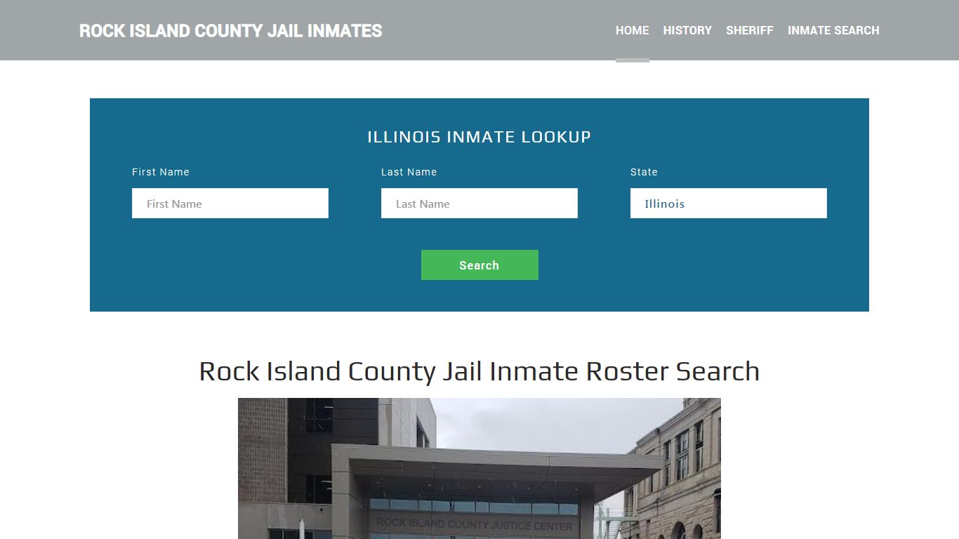 Rock Island County Jail Inmate Roster Lookup, Rock Island, IL